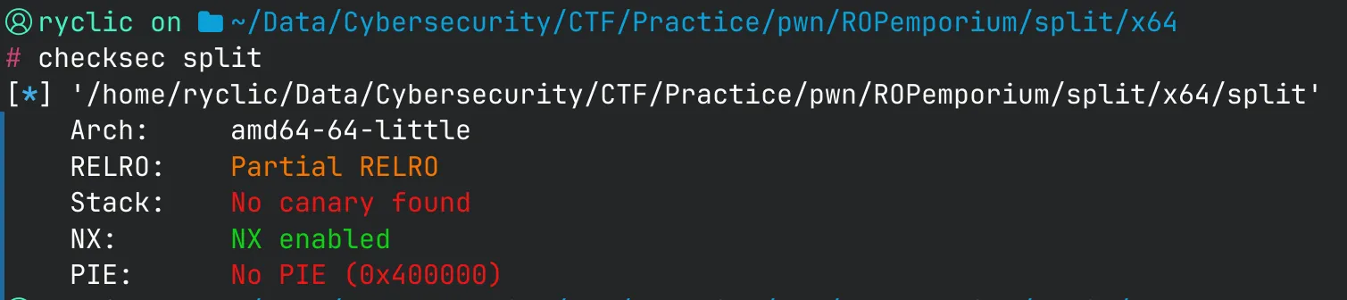 Checksec