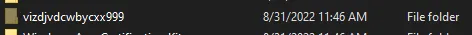 Hidden Directory