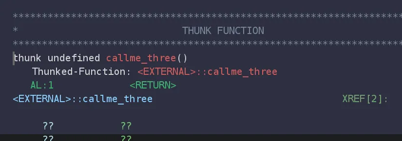 Thunked Function